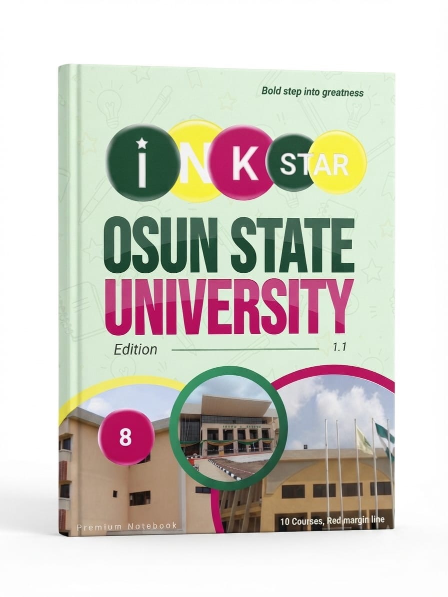 InkStar Osun State University Edition 1.1 notebook, 8 courses